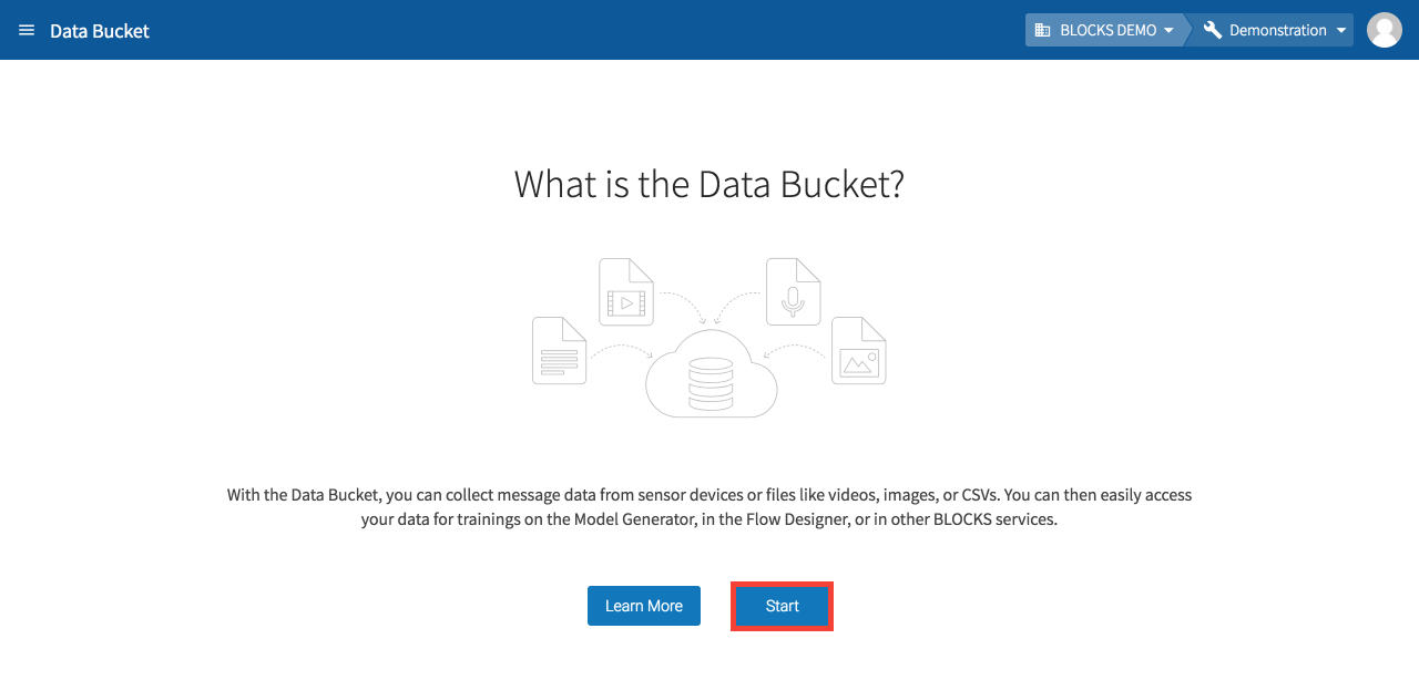 What is the Data Bucket?