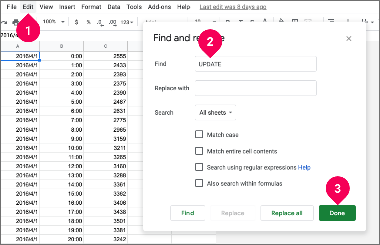 Deleting the header rows from the electricity data