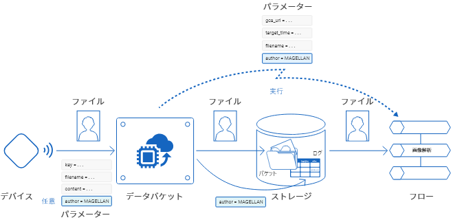 サンプルの概略図